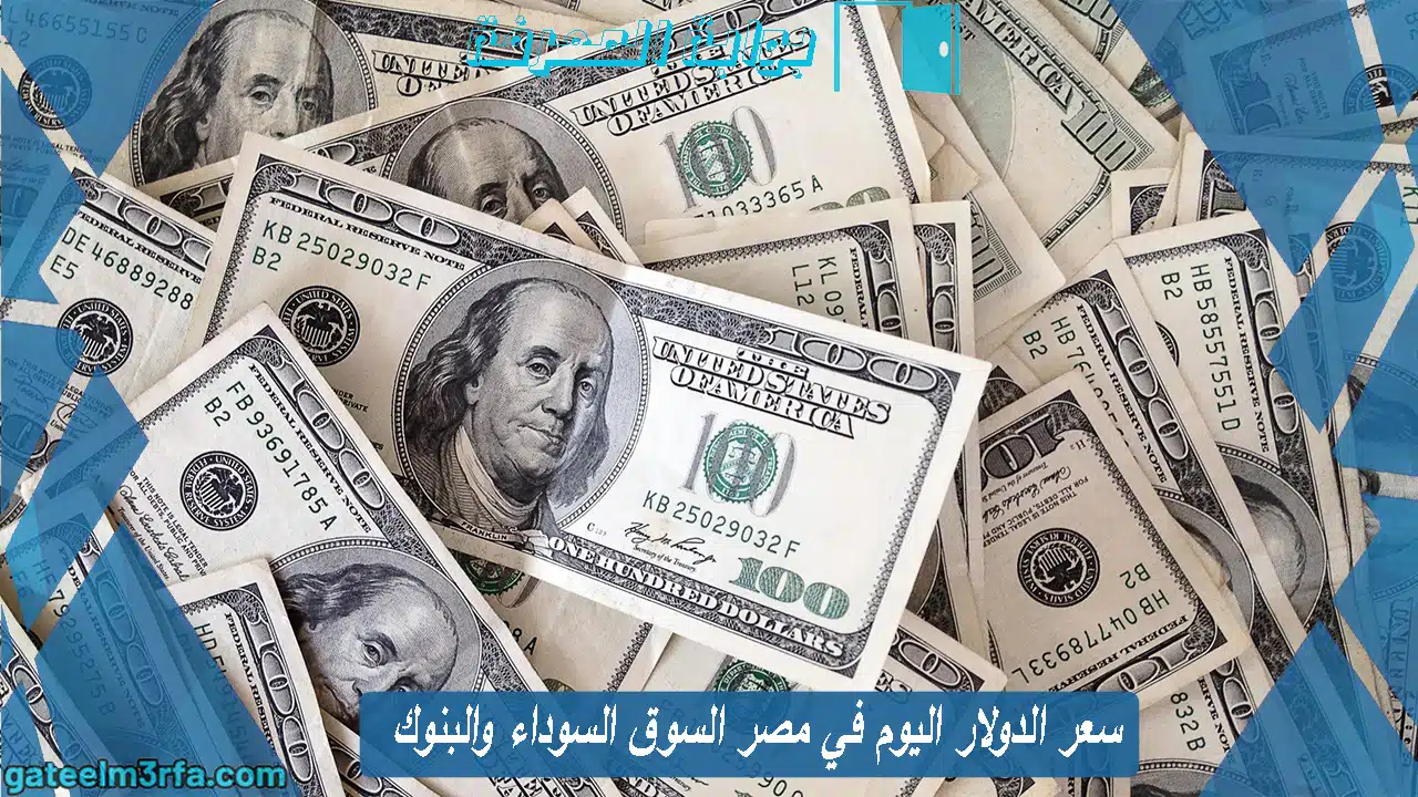 سعر الدولار اليوم في مصر السوق السوداء والبنوك